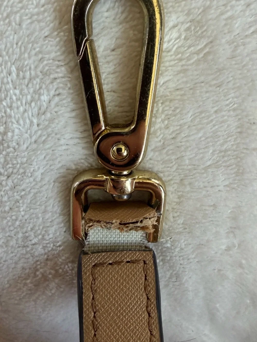 Calvin Klein‎ Tan and Brown Satchel